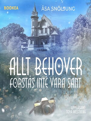 cover image of Allt behöver förstås inte vara sant